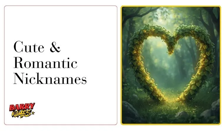 Cute & Romantic Nickname