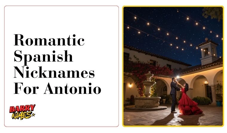 Romantic Spanish Nicknames For Antonio