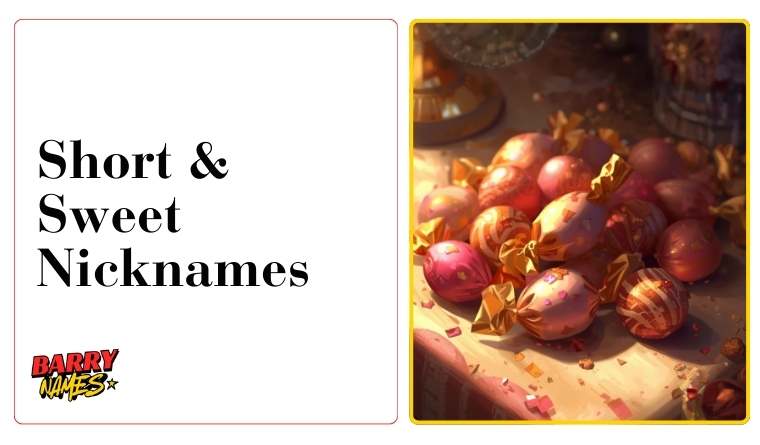 Short & Sweet Nicknames