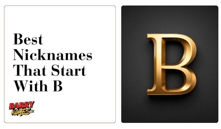 Best Nicknames That Start With B