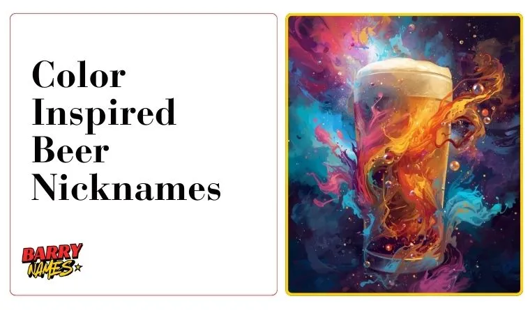 Color-Inspired Beer Nicknames 