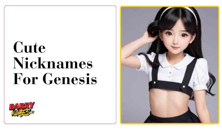 Cute Nicknames For Genesis