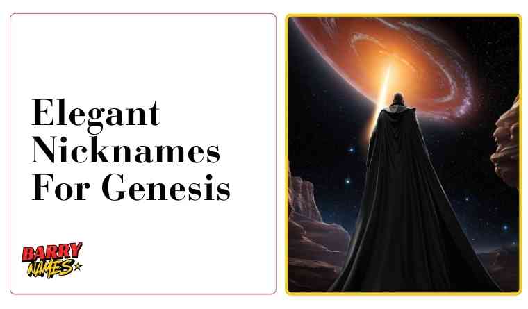 Elegant Nicknames For Genesis