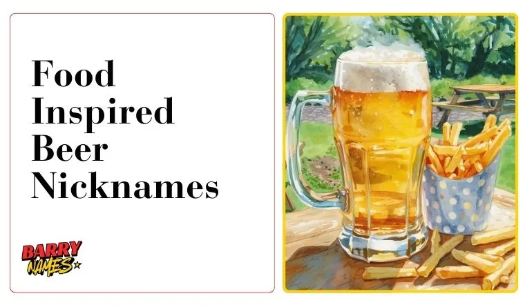Food-Inspired Beer Nicknames 
