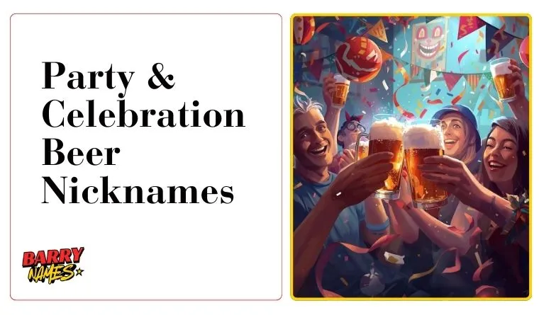 Party & Celebration Beer Nicknames