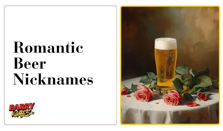 Romantic Beer Nicknames