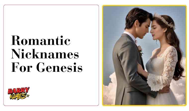 Romantic Nicknames For Genesis