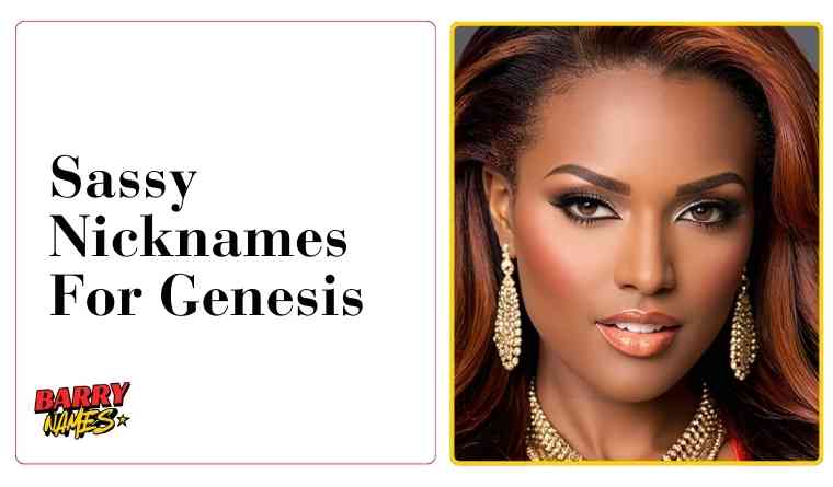 Sassy Nicknames For Genesis