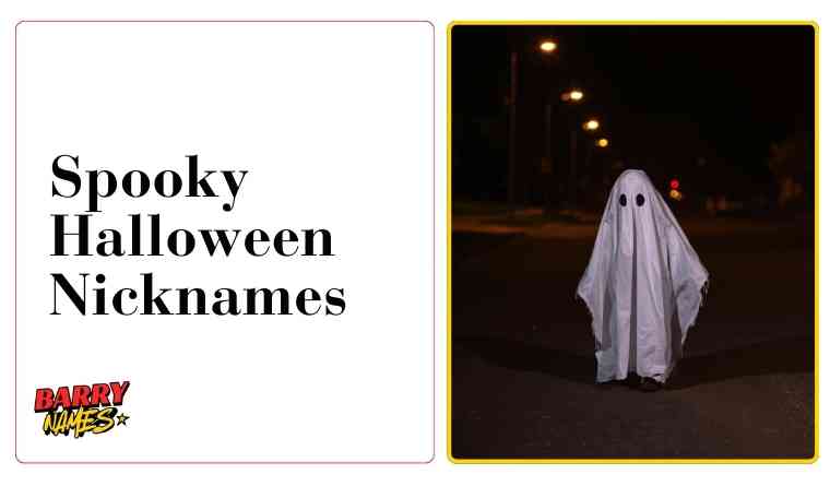 Spooky Halloween Nicknames