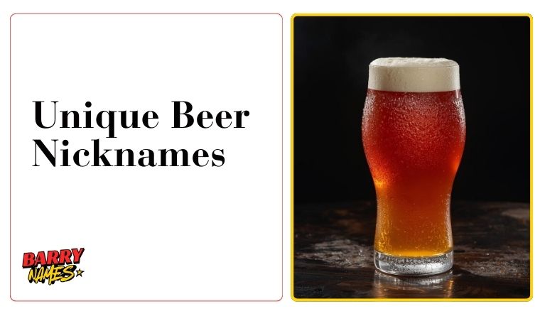 Unique Beer Nicknames
