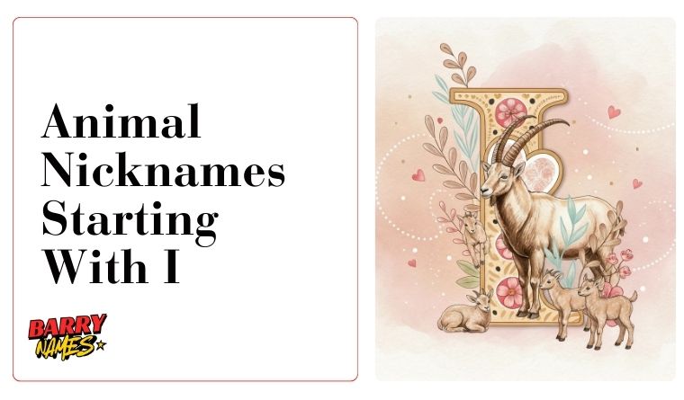 Animal Nicknames Starting With I