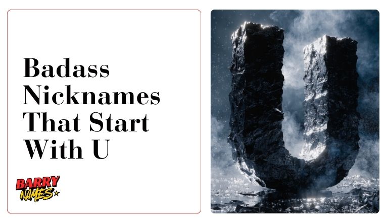 Badass Nicknames That Start With U