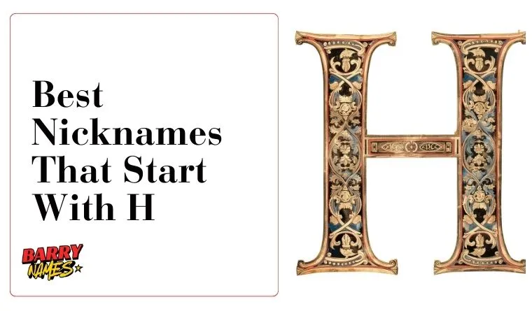 Best Nicknames That Start With H