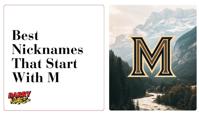Best Nicknames That Start With M
