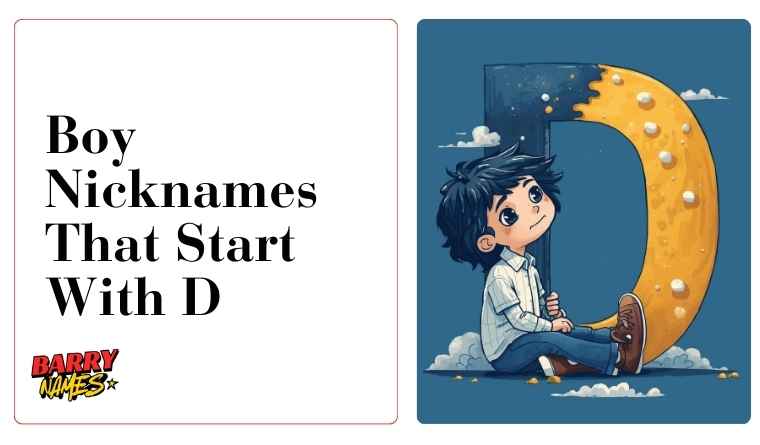 Boy Nicknames That Start With D
