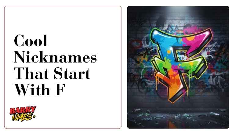 Cool Nicknames That Start With F