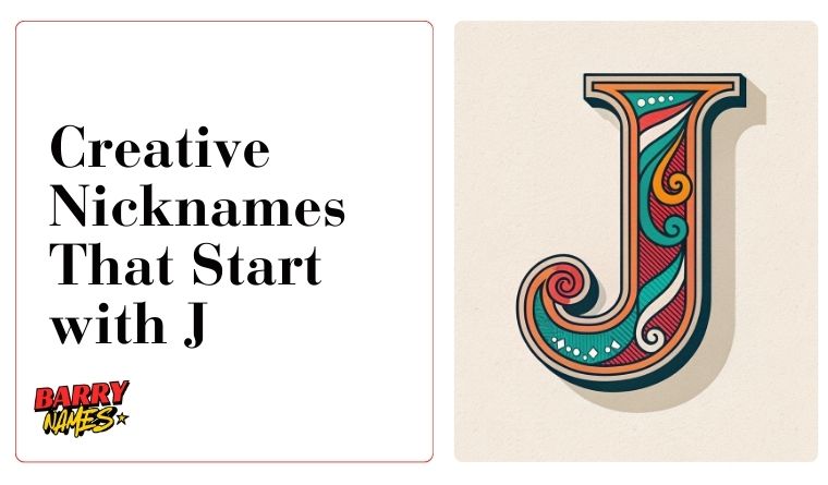 Creative Nicknames That Start with J