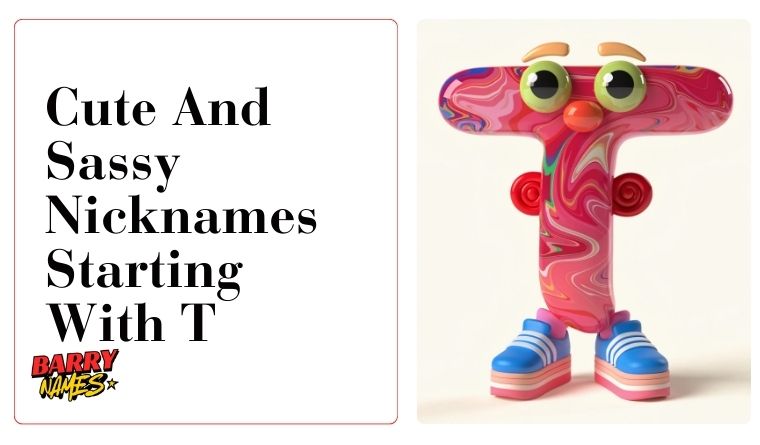 Cute And Sassy Nicknames Starting With T