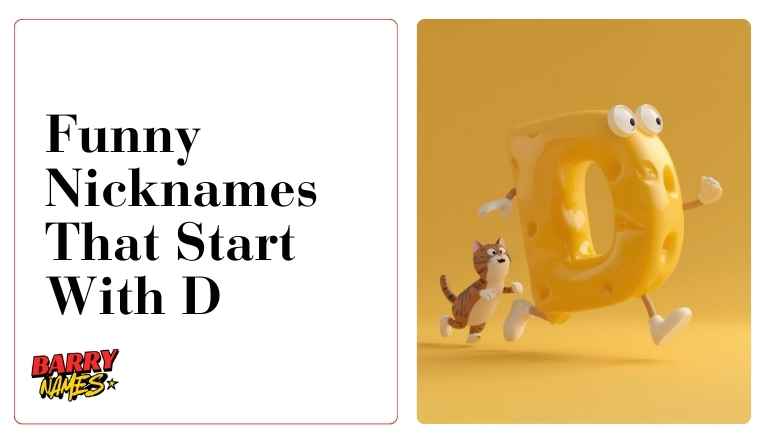 Funny Nicknames That Start With D