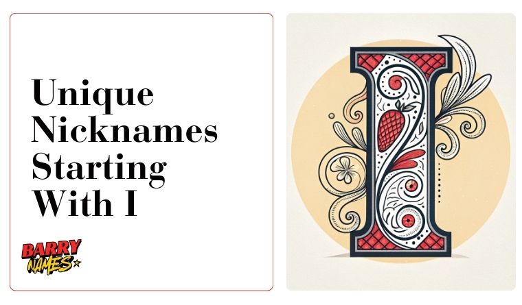 Unique Nicknames Starting With I