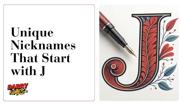 Unique Nicknames That Start with J