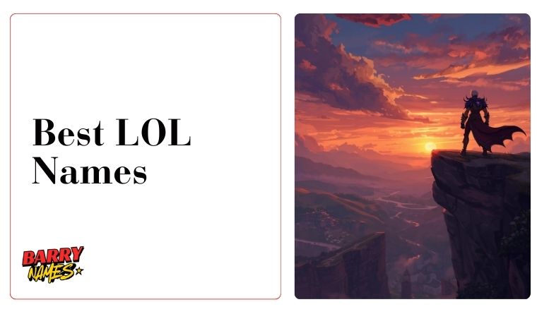 Best LOL Names