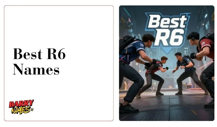 Best R6 Names