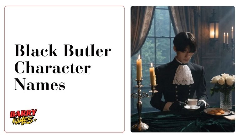 Black Butler Character Names