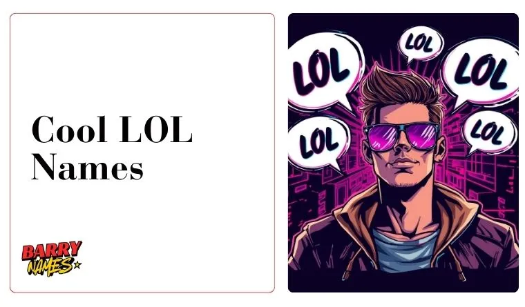 Cool LOL Names