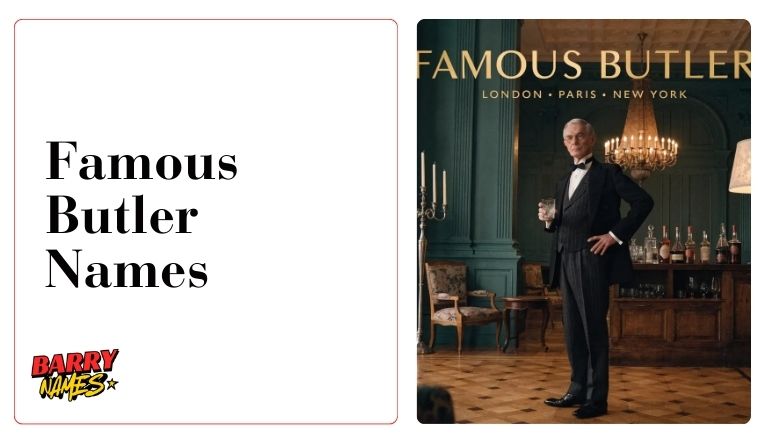 Famous Butler Names