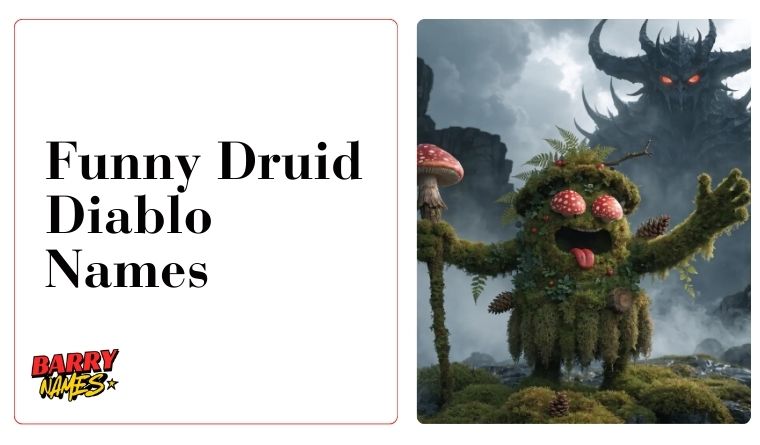 Funny Druid Diablo Names