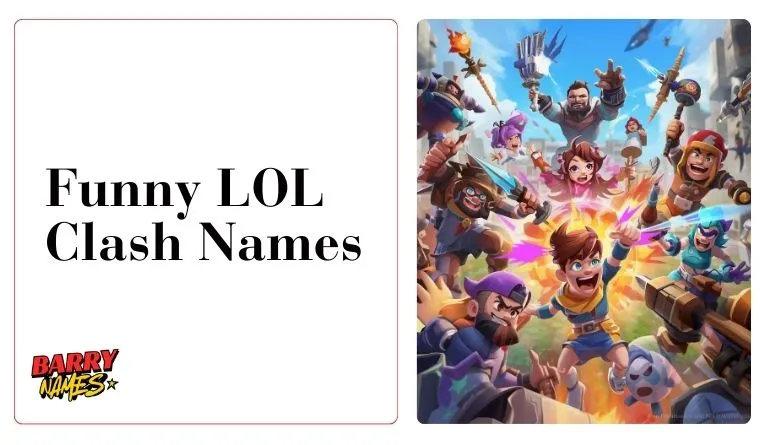 Funny LOL Clash Names