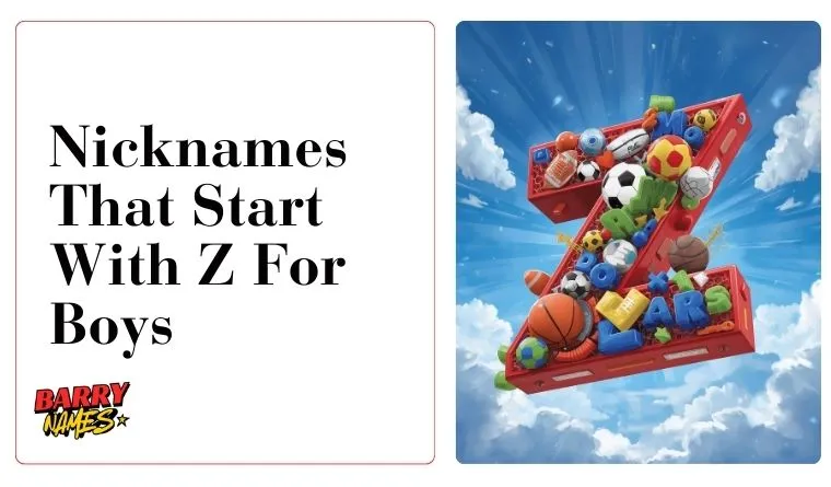 Nicknames That Start With Z For Boys
