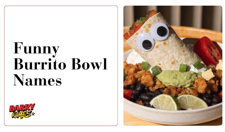 Funny Burrito Bowl Names