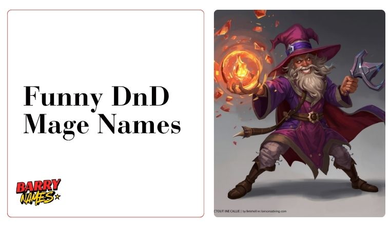 Funny DnD Mage Names