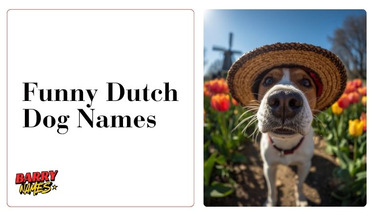 Funny Dutch Dog Names