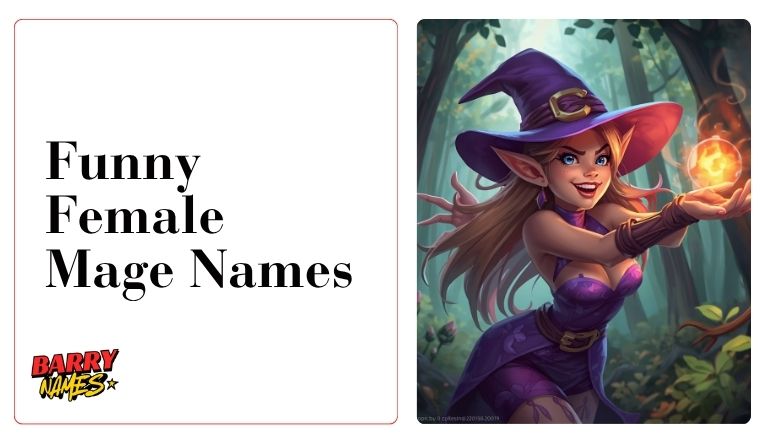 Funny Female Mage Names