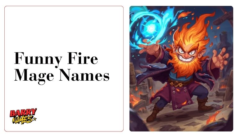 Funny Fire Mage Names