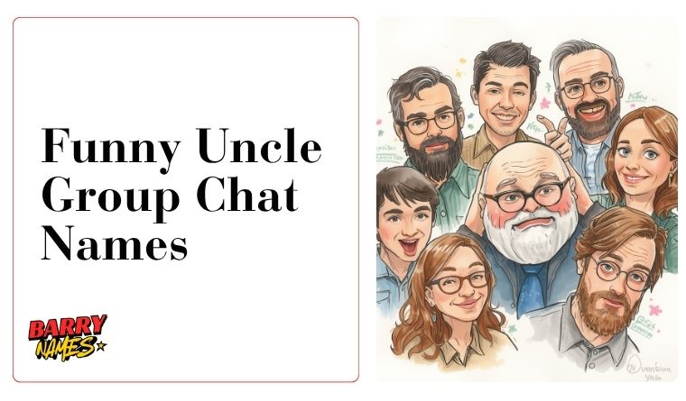 Funny Uncle Group Chat Names