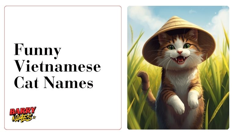 Funny Vietnamese Cat Names