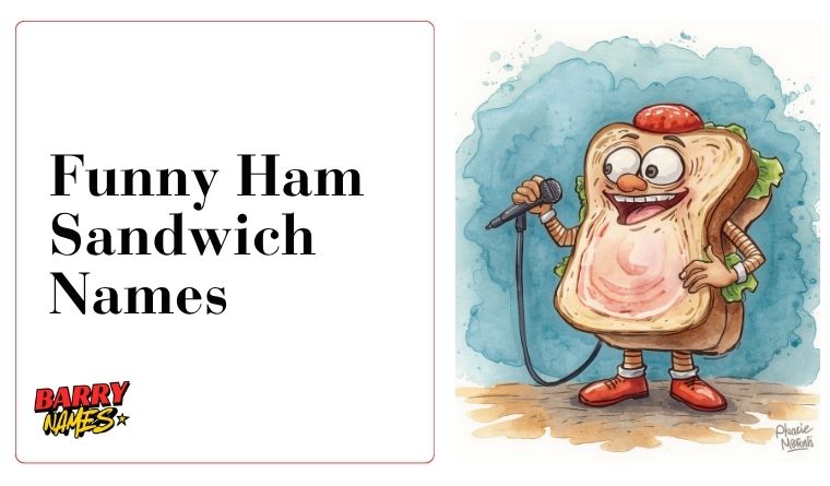 Funny Ham Sandwich Names