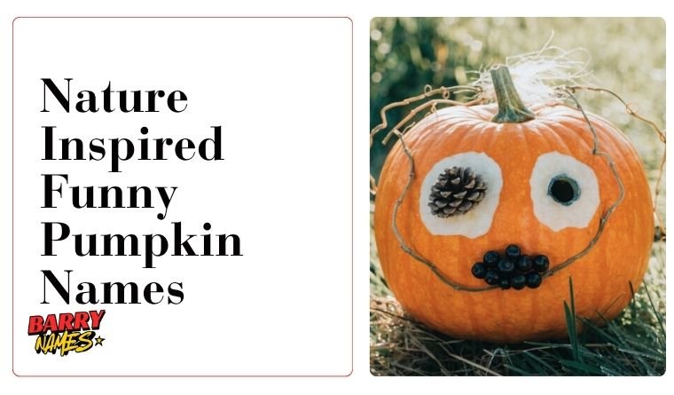 Nature Inspired Funny Pumpkin Names