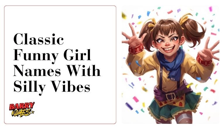 Classic Funny Girl Names With Silly Vibes