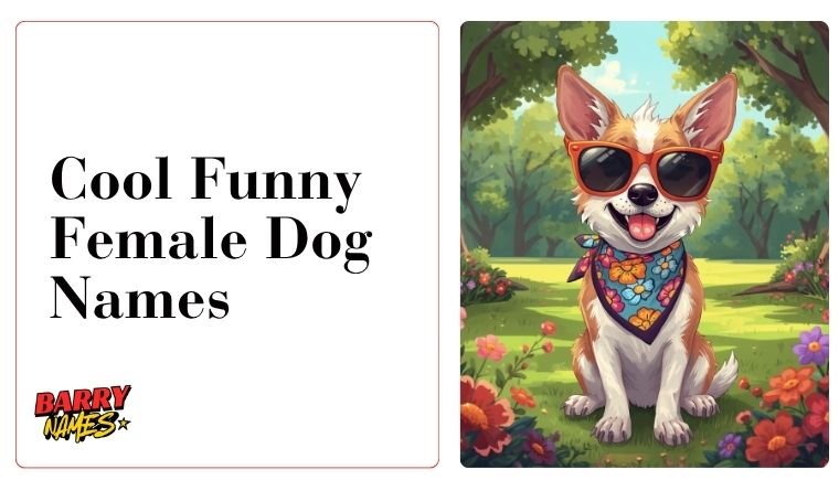 Cool Funny Female Dog Names