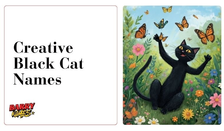 Creative Black Cat Names