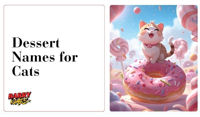 Dessert Names for Cats