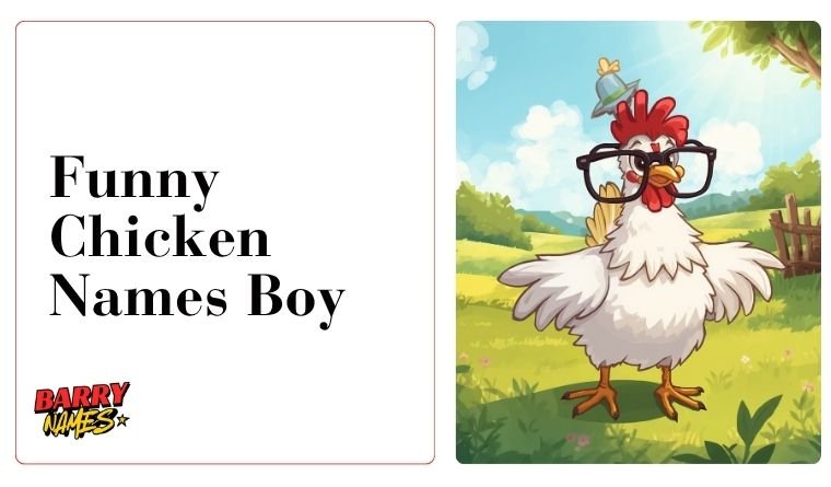 Funny Chicken Names Boy