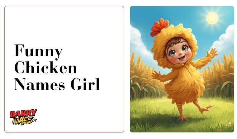 Funny Chicken Names Girl