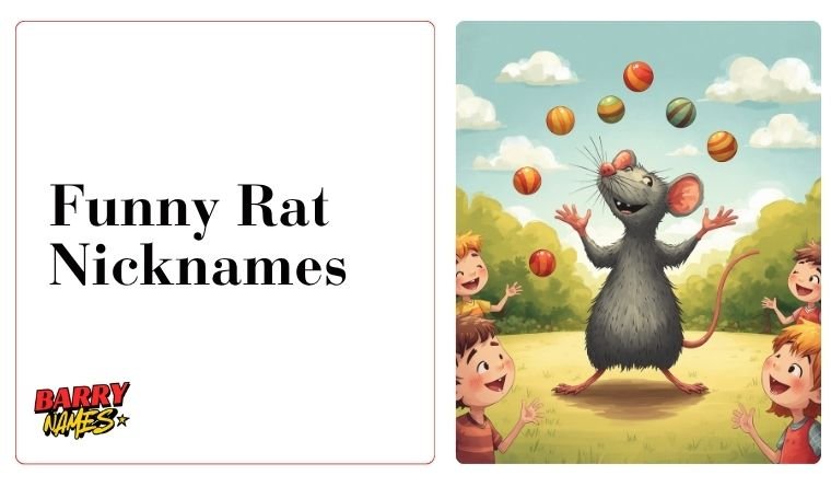 Funny Rat Nicknames