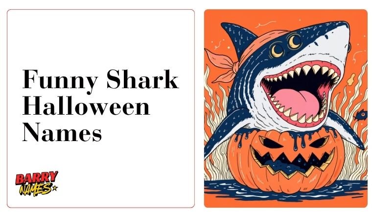 Funny Shark Halloween Names
